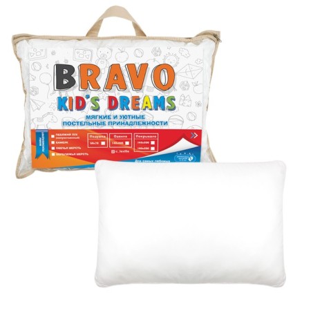 Children's pillow "Swan fluff", size 40x60 cm