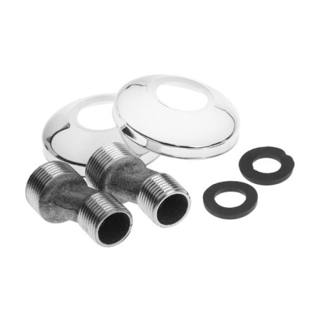Soul mixer Zein Z80350153, Cran-Box Brass 1/2, with shower set, chrome-3