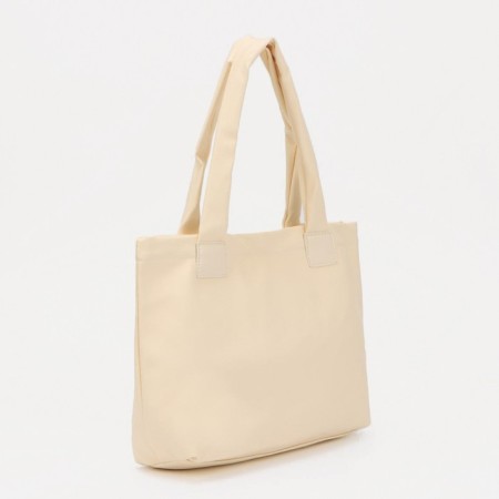 Hooper bag on a magnetic button, milk color-1
