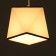 Lamp Bayerlux 2447/1 E27 40W white 12x12x12-112 cm
