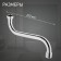 Pour for the Zein mixer, 3/4 ", S-shaped, on the axis 21 cm, aerator plastic