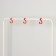 Floor hanger for clothes "Rainbow", 82.5 × 42 × 150 cm, white color