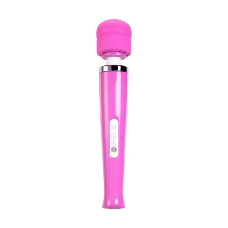 Love Magic vibration massager, wireless, silicone, pink color, 32 cm-1