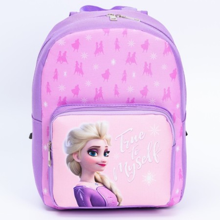 A backpack with a pocket, 22 cm x 10 cm x 30 cm "Elsa", cold heart-2