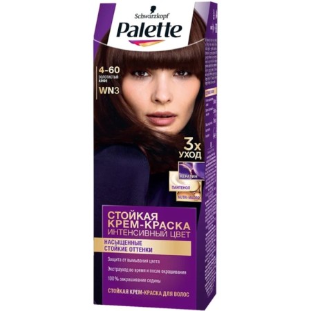 Hair dye Palette, 4-60 velvety chestnut, 110 ml-1