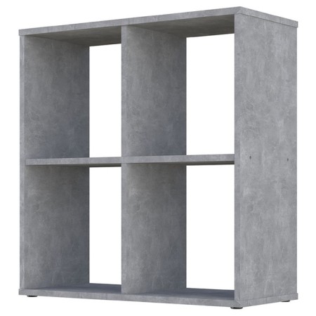 Polini Home Smart rack, 4 sections, color concrete
