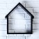 Klyno-regiment house house large, 4 hooks, black 36*33*10