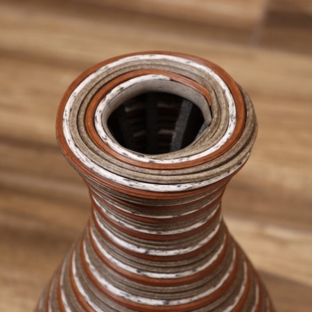Vase wicker, floor 17x17x35 cm (+/- 3cm)-1