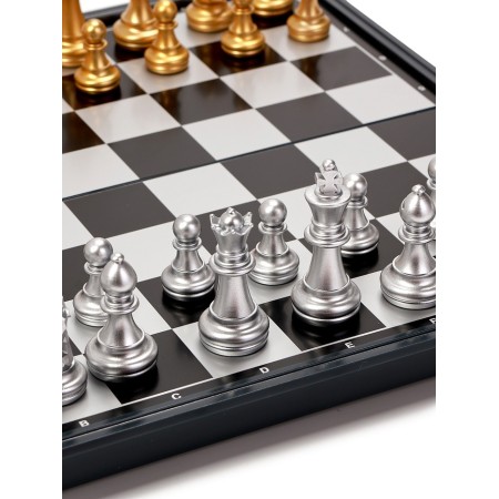 Magnetic chess 25 x 25 cm, King H-5 cm, Pig H-2.5 cm-4