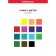 Gouache 15 colors x 20 ml, erichkrause, eccentric, in cardboard packaging
