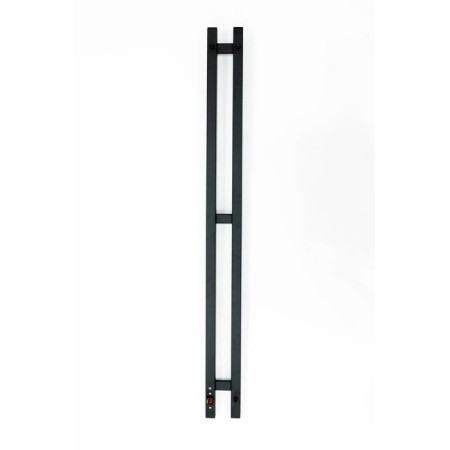 Electric towel Grois Orso, 110x1200 mm, 3 crossbars, lower rights, black-2