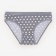 Panties female slips, gray color, rr 42-44