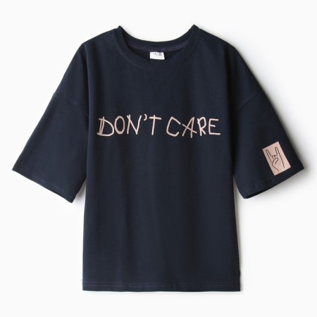 Children's Minaku T -shirt, Blue color, height 146 cm