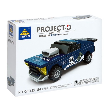 Constructor Race "Powerful Motors", 8 types, mix-6