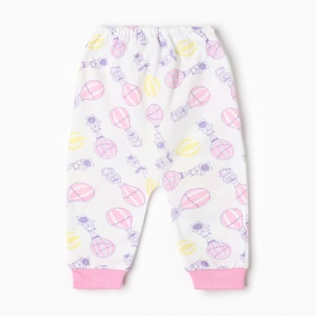 Kit (blouse/pants) "balloon", pink color, height 62 cm-5