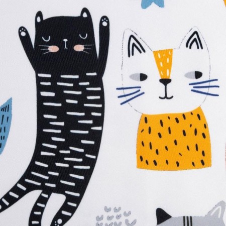 Kitty kitchen set of “cats” View 2, take 17*17cm, mitten 26*16cm, apron 60*80 cm 100% p/e-2