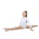A swimsuit for gymnastics and dancing Grace Dance, p. 40, white color