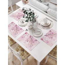 Set of napkins for setting the table 