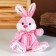Soft toy "Bunny", Mix colors