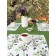 Kit kitchen tablecloth, Black Olives stands, size 110x140 cm, 35x45 cm - 4 pcs, twigs, green