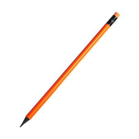 Black -granographic pencil Berlingo "Flexy Neon", HB, with an eraser, sharpened, plastic, assorted-8