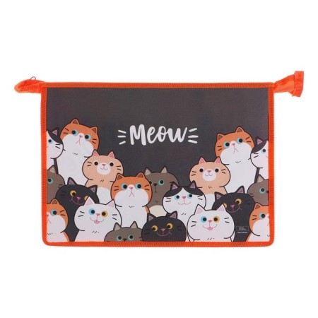 Labor folder A4, 325 x 230 x 100 mm, lightning from above, plastic, PTR-22 "cats"-2