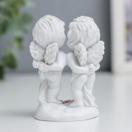 Polystone souvenir "Snowty Angels" 7x4.5x4 cm-2
