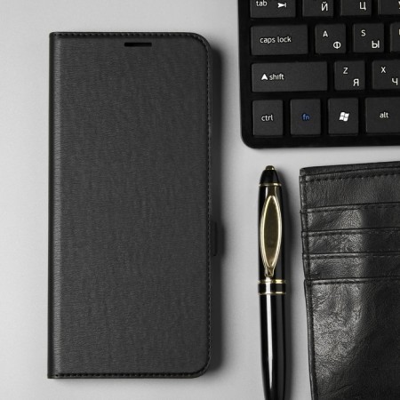 Borasco Book Case for Xiaomi Redmi 12c, black-4