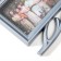 Photo frame-collage "heart" in 5 photos, silver