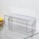 A container for a refrigerator with a lid IDEA, 10 × 30 × 10 cm, the color is transparent