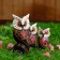 Souvenir set tree "Owls" 15x4x20 cm