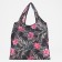 Household bag without fastener, black/pink color
