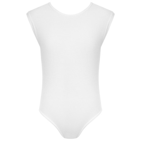 A swimsuit for gymnastics and dancing Grace Dance, p. 32, white color-7