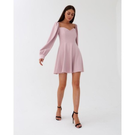 Dress summer female mist size 44, pink-1