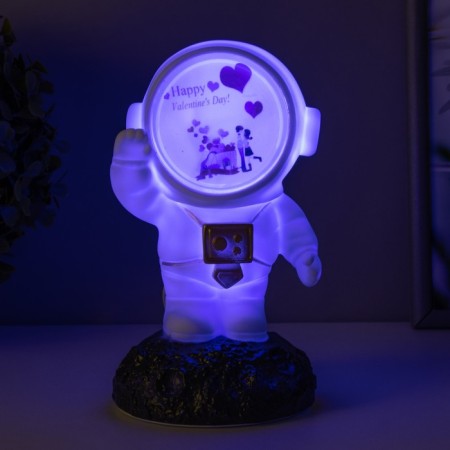 Night Cosmonaut LED USB mix 7.5x7.5x17.5 cm Risalux-6