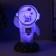 Night Cosmonaut LED USB mix 7.5x7.5x17.5 cm Risalux