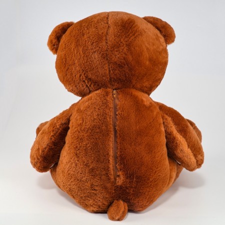 Soft toy "Bear", 70 cm, with a red bow-2