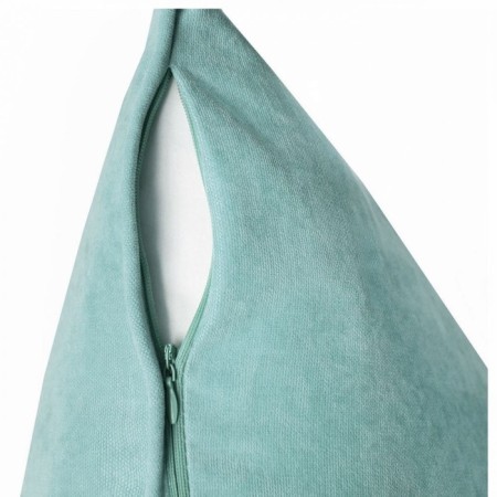 Decorative pillowcase "Tina", size 45x45 cm, color of heavenly blue-1