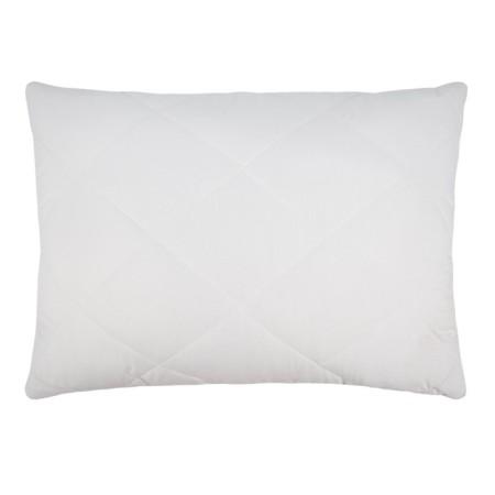 Soft pillow, size 40x60 cm, white color