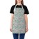 Apron of a kitchen with a photo print "Striped Eggs", adjustable, size OS