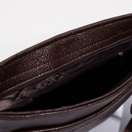 Male bag, brown color-5