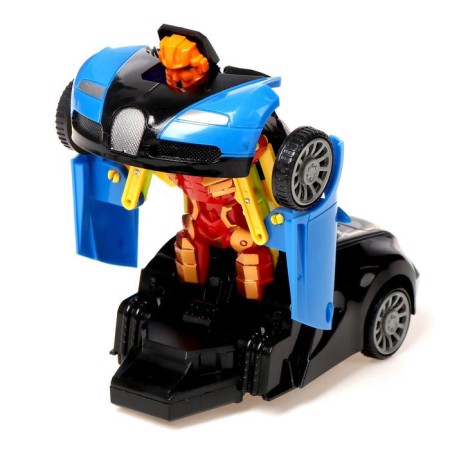 Robot Radio -controlled "Sports", transforms, works from batteries, color mix-9
