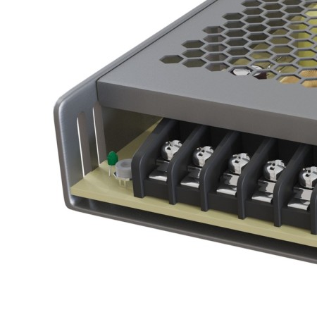 Power supply MEAN Well, Technical TRX004DR-200S, 200W, 21.5x11.5x3 cm, gray color is gray-1