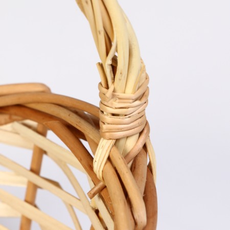 Wicker basket, 27 x 20/10 x 8 x 26 cm, willow-3