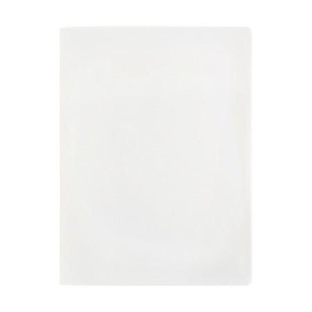 Folder with 20 A4 inserts, 500 μm, calligrata, texture "Sand", white-4