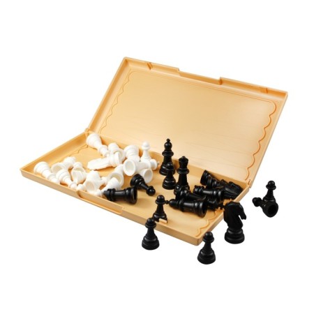 Chess, large, beige color-4