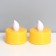 LED candles, nightlights Led Risalux "For wonderful moments!" set 2 pcs., yellow, rgb, 3.5 × 3.5 × 4 cm