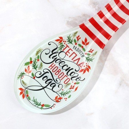 New Year's gift “Wonderful New Year”: stand under the spoon, spatula-6