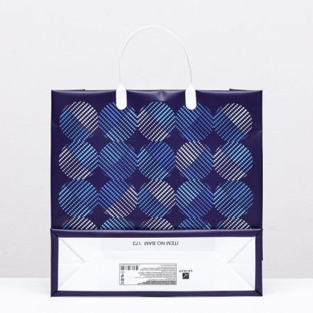 Blue Circles package, soft plastic, 30 x 30 cm, 100 μm-1