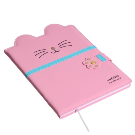 Universal diary 1-11 grade mouse, firm cover with foam rubber, with a refrain, lies, block 80 g/m2-1